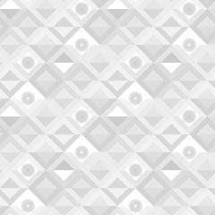Seamless monochrome geometric pattern. Black and white vector background
