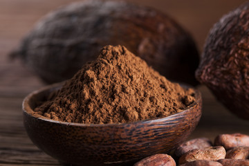 Chocolate bar, candy sweet, dessert food on wooden background