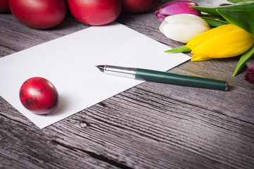 Beautiful easter greeting cards