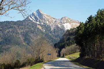 Croix Haute in der Auvergne bei Lus