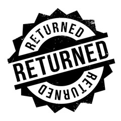 Returned rubber stamp. Grunge design with dust scratches. Effects can be easily removed for a clean, crisp look. Color is easily changed.
