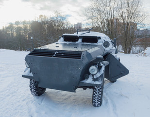 German commando armored car of world war II
