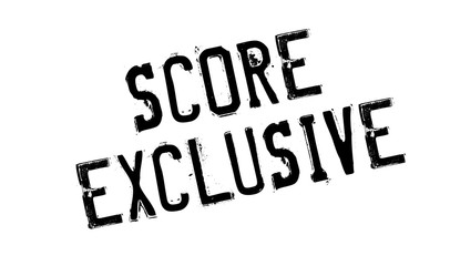 Score Exclusive rubber stamp. Grunge design with dust scratches. Effects can be easily removed for a clean, crisp look. Color is easily changed.