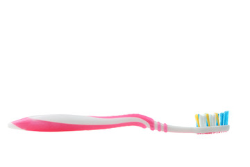 Pink toothbrush