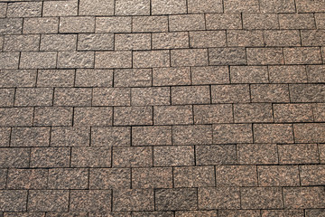 granite pavement, sidewalk