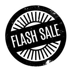 Flash Sale rubber stamp. Grunge design with dust scratches. Effects can be easily removed for a clean, crisp look. Color is easily changed.
