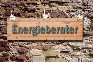 Schild 209 - Energieberater