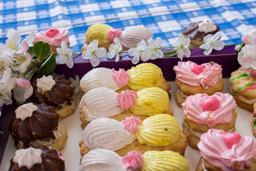 cherry blossom cookies