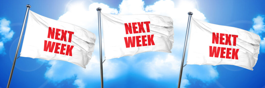 Next Week, 3D Rendering, Triple Flags