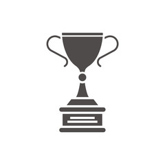 Winner's award cup icon