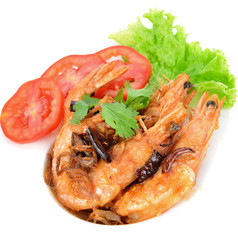 Deep Fried Shrimp with Tamarind Sauce