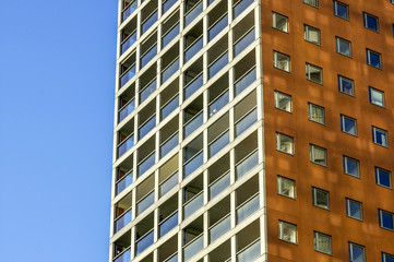 Wienerberg City, modern architecture, tower of flats, Austria, V