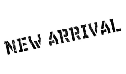 New Arrival rubber stamp. Grunge design with dust scratches. Effects can be easily removed for a clean, crisp look. Color is easily changed.