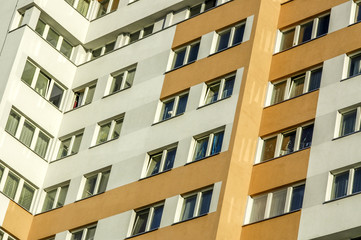 Block of flats, Trillerpark, Austria, Vienna, 21. district, Flor