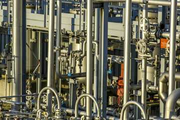 Vienna, pipelines, industrial plant, Austria, Lower Austria, Vie