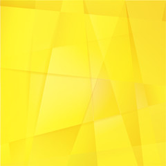 Yellow geometric abstract background vector 