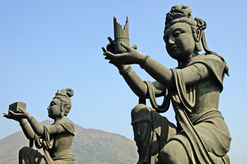Obraz premium goddess from Buddha