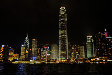 Obraz na płótnie Canvas Nightlife Hongkong