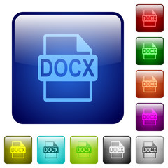 DOCX file format color square buttons