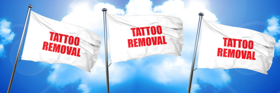 Tattoo Removal, 3D Rendering, Triple Flags