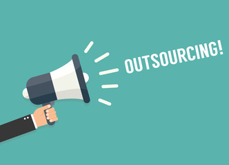 Outsourcing concept