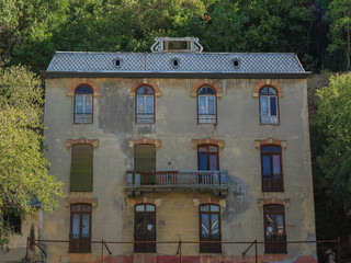 Front view of an old and nice building