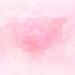 Fototapeta premium Pink watercolor background vector 
