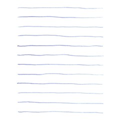 Blaue Kugelschreiber Linien für Notizen