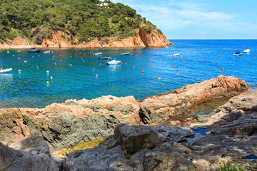 Tamariu bay, Costa Brava, Spain.