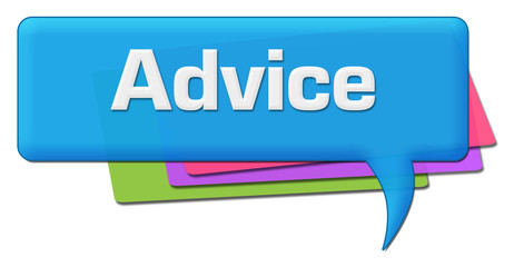 Advice Blue Colorful Comment Symbol 