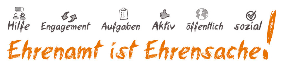 Ehrenamt ist Ehrensache!