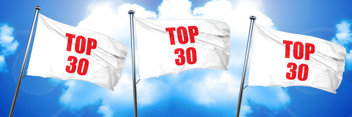 top 30, 3D rendering, triple flags
