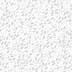 Obraz na płótnie Canvas Grunge rice background. Vector hand drawn seamless pattern