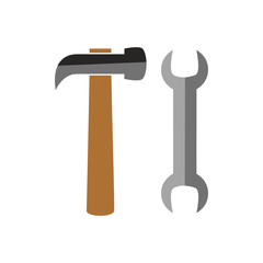 Tools icon in trendy flat style.