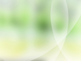 Abstract green and yellow background with energy lines