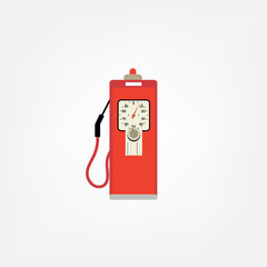 retro gasoline pump