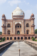 Fototapeta na wymiar Tomb of Safdarjung in New Delhi, India. It was built in 1754 in the late Mughal Empire style.