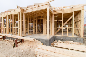 new residential construction house