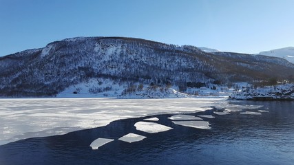 Ramfjord, Tromsö, Norwegen