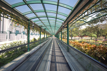 escalator in macao china