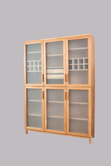 Obraz premium Oak cabinet for the dining room