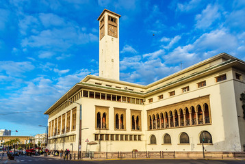 Government building in Casablanca, Morocco © Leonid Andronov