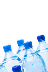 plastic bottle of water