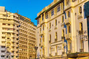 Urban architecture in Casablanca, Morocco © Leonid Andronov
