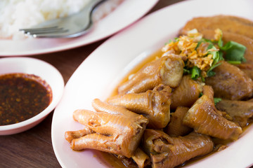 stewed chicken wings