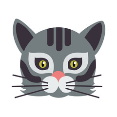 Cat Animal Carnival Mask. Wild or Home Feline