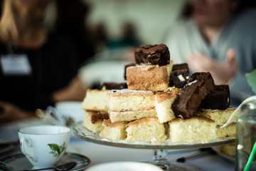 vintage cake blur