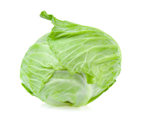 cabbage on white background