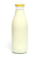 Eine Flasche Milch