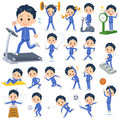 school boy blue jersey Sports & exercise